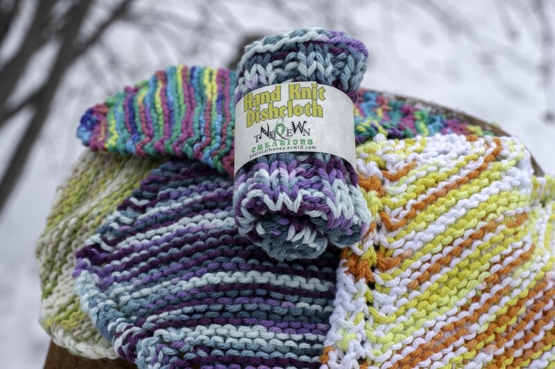 Hand Knit Dishcloths