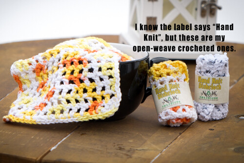 Hand-Crocheted Dishcloths