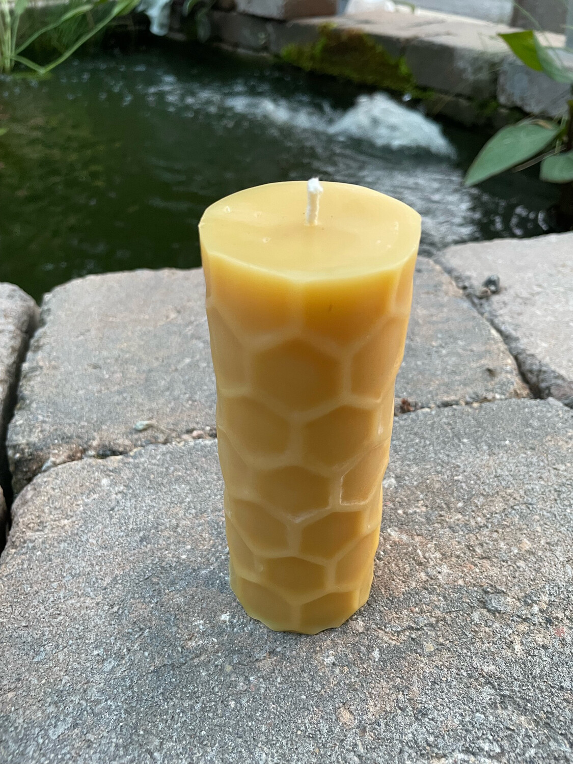 Candle: Hexagon Pillar Large