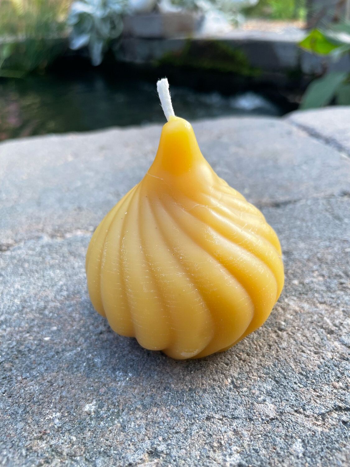 Candle: Swirled Kiss, Med Pillar