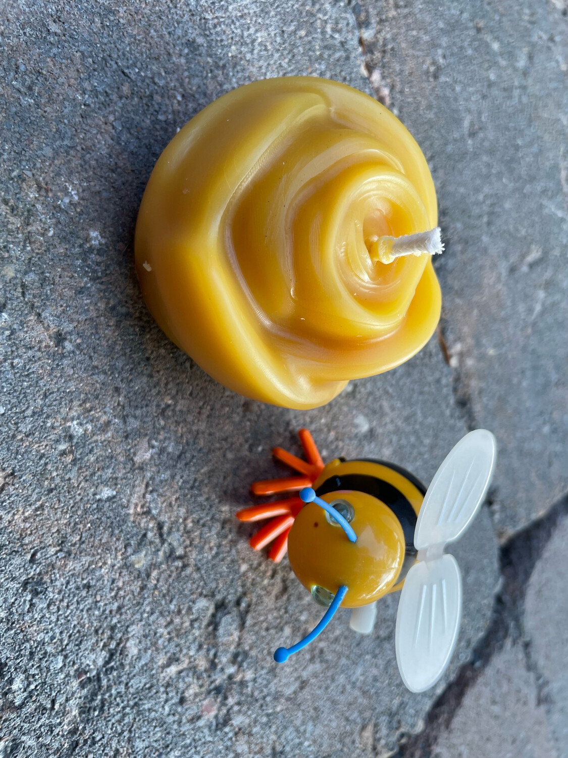 Candle: Rose, Med Pillar