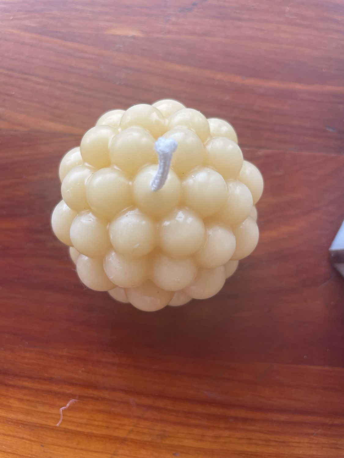 Candle: Bubble Ball 2"HX2.25"D
