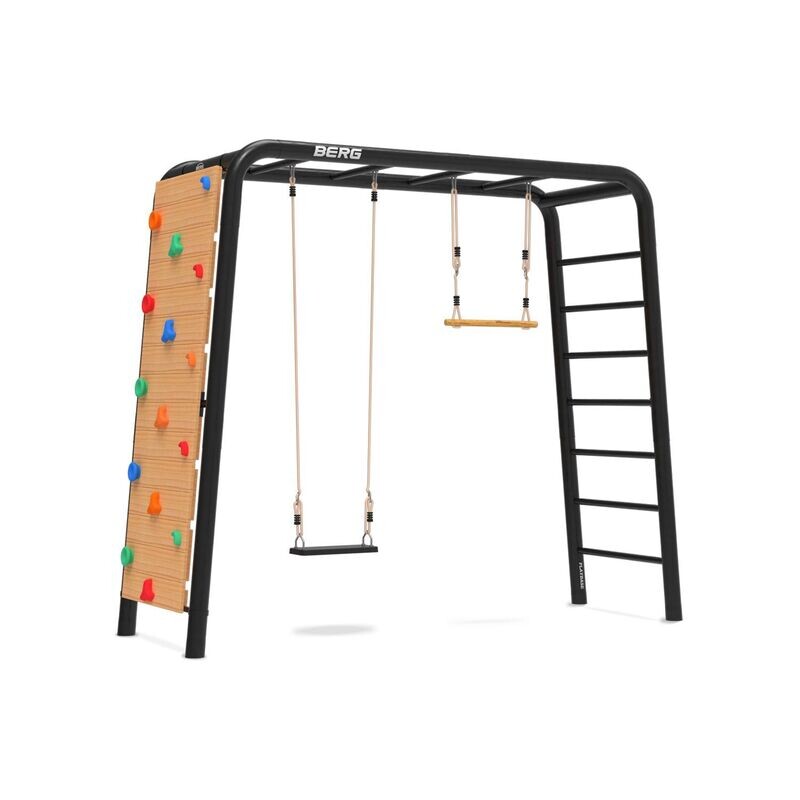 BERG Playbase Medium TL (Rubber seat+Trapeze+Climbing wall BERG Playbase Medium TL (Rubber seat+Trapeze+Climbing wall