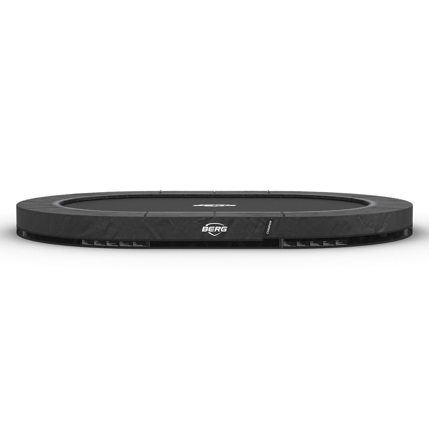 BERG Grand Champion InGround (Sports), Size: 350/11.5ft, Color: Grey