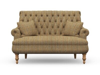 Old Charm Harris Tweed Pickering 2 Seater Compact Sofa