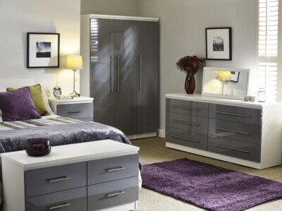 Ferrara Gloss Bedroom Furniture Range