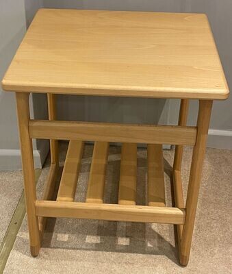CLEARANCE Natural Finish Lamp Table RRP £575 - NOW £399