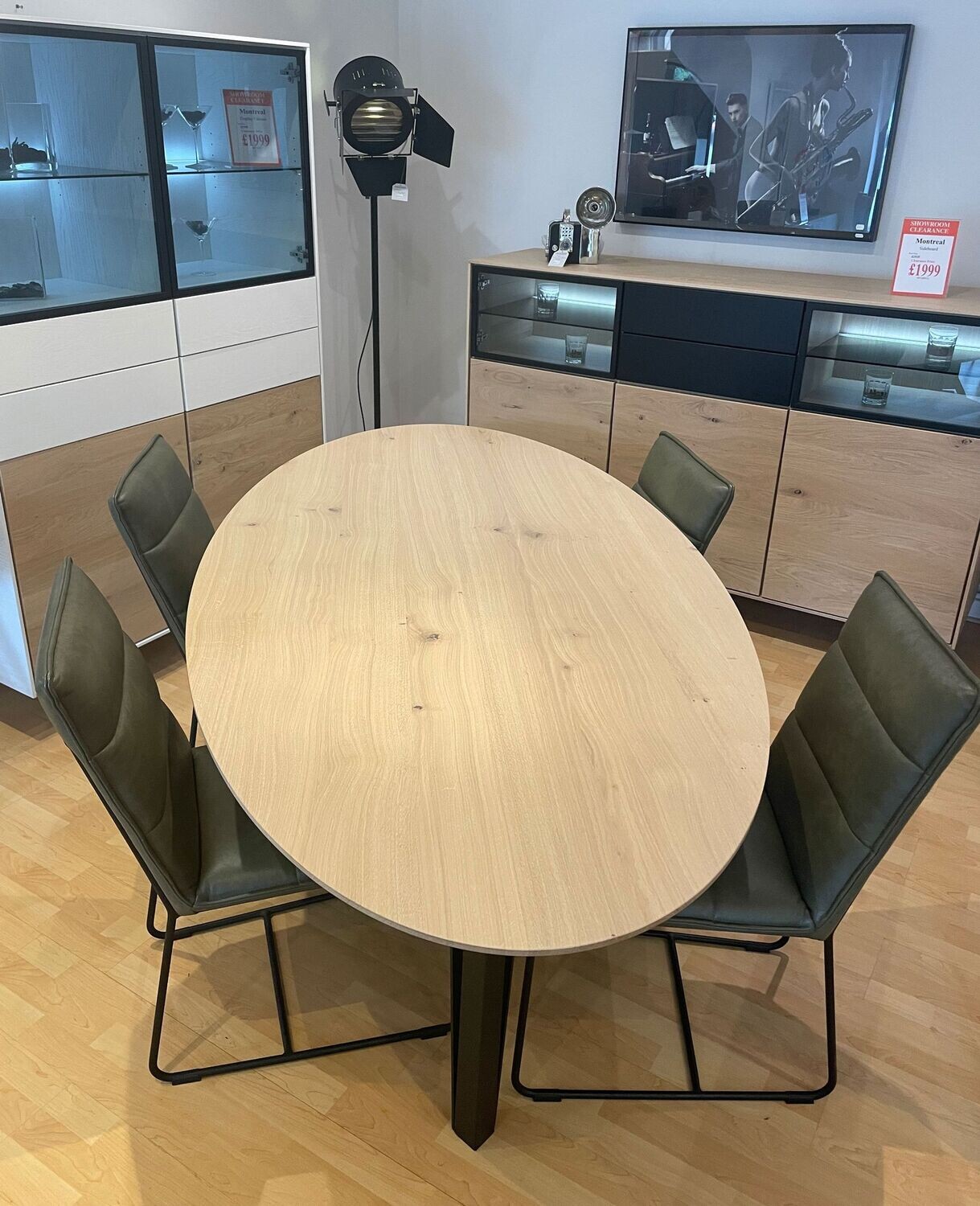 Clearance round 2024 dining table