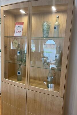 CLEARANCE Skovby Display Cabinet MRP £2309 NOW £1505