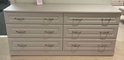 ​​​​​​CLEARANCE Naples 6 Drawer Chest MRP £1265 WAS £595 NOW £495