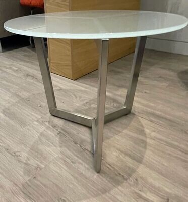 CLEARANCE Akante Tamara Glass side table WAS £285 NOW £175