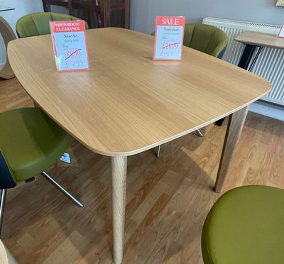 ​​​​​​​CLEARANCE Skovby Dining Table MRP £1135 WAS £899 NOW £799