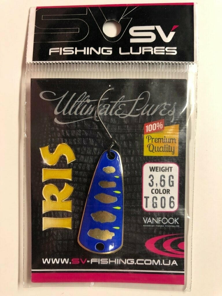 SV Fishing Lures Spoon Iris 3,6gr