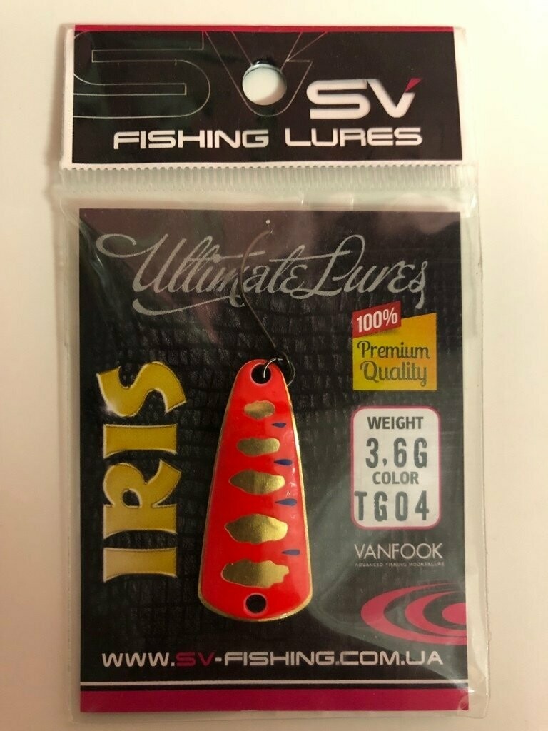SV Fishing Lures Spoon Iris 3,6gr