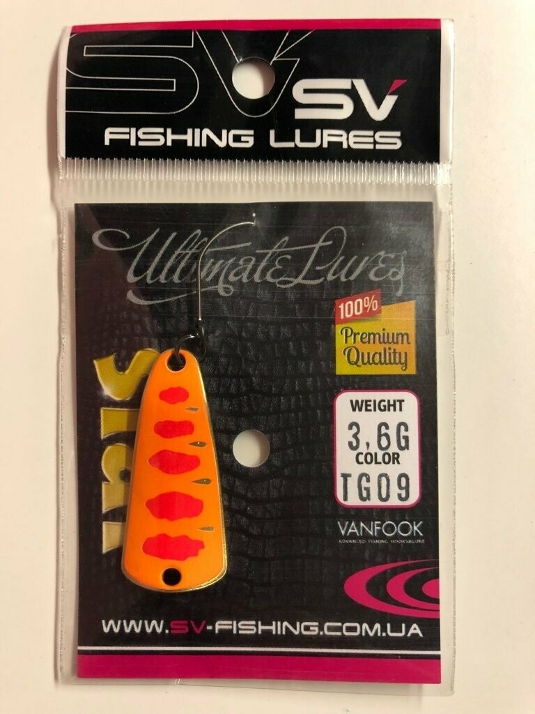 SV Fishing Lures Spoon Iris 3,6gr