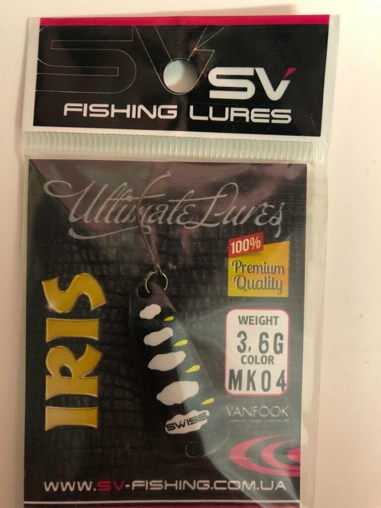 SV Fishing Lures Spoon Iris 3,6gr