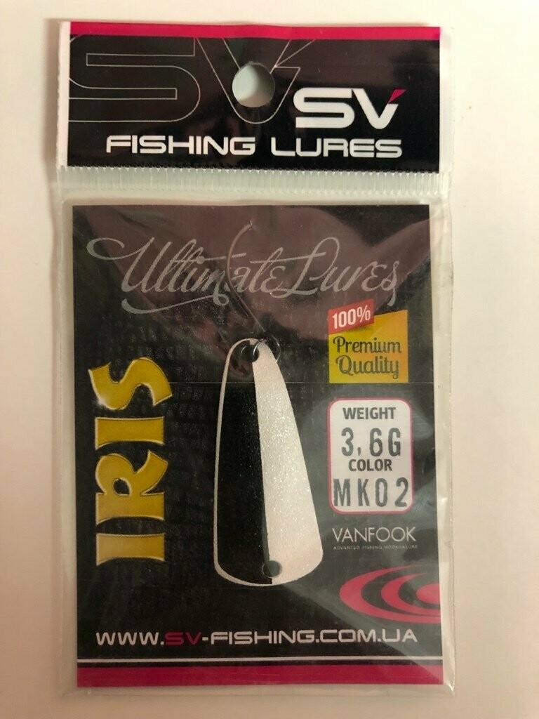SV Fishing Lures Spoon Iris 3,6gr