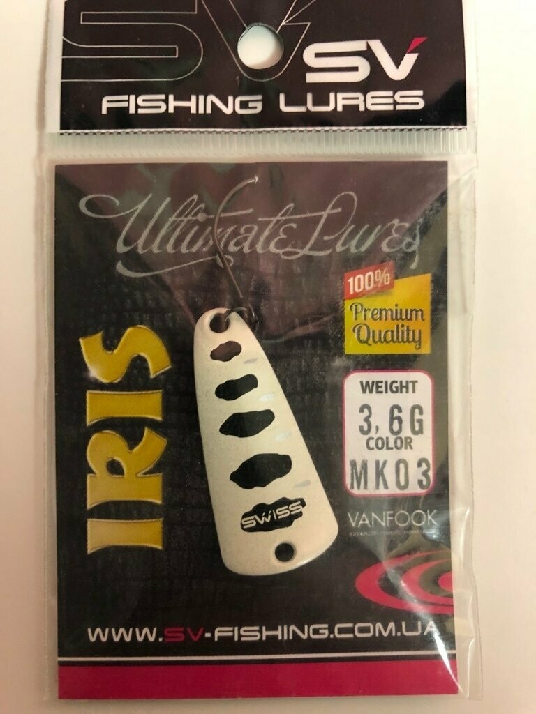 SV Fishing Lures Spoon Iris 3,6gr