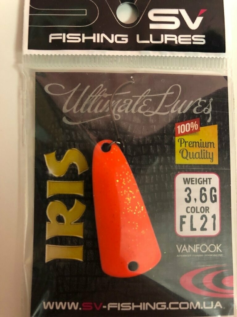 SV Fishing Lures Spoon Iris 3,6gr