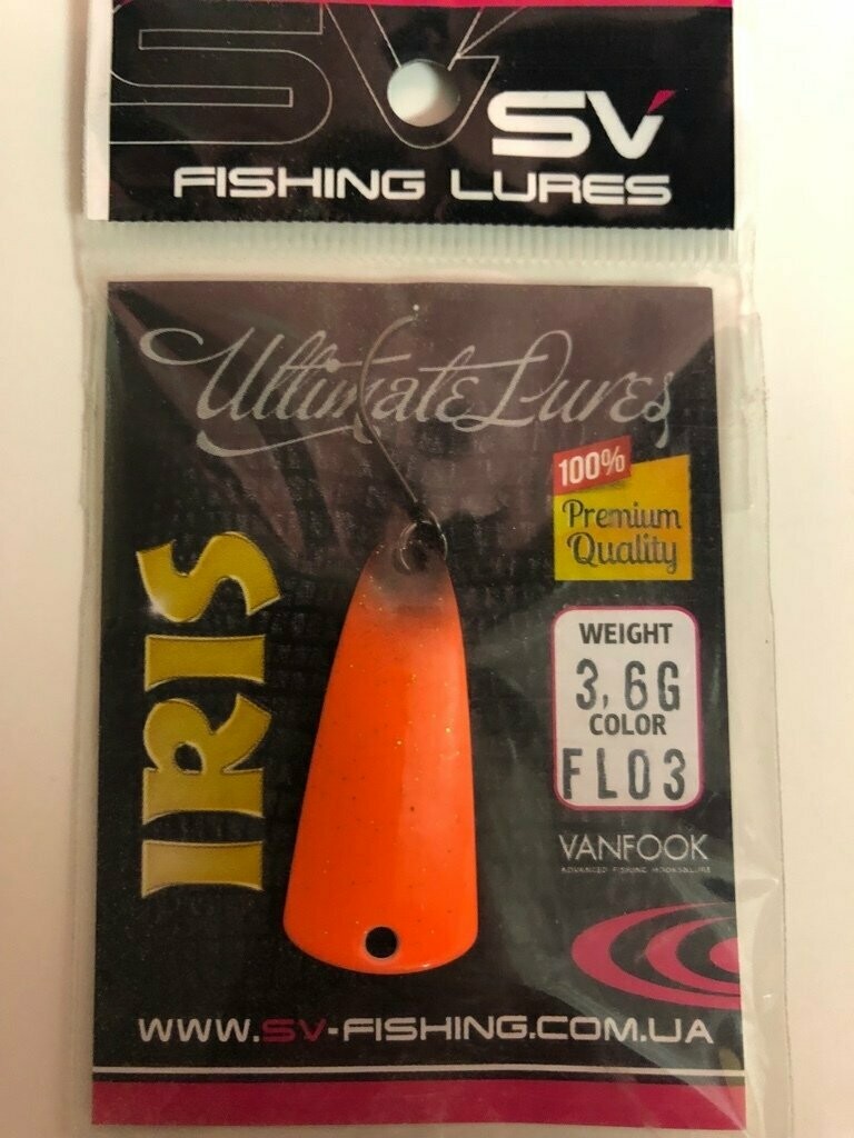 SV Fishing Lures Spoon Iris 3,6gr