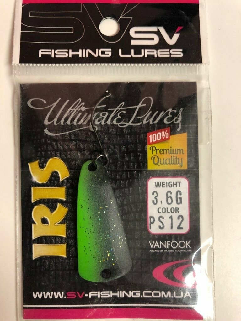 SV Fishing Lures Spoon Iris 3,6gr