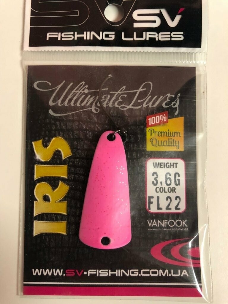 SV Fishing Lures Spoon Iris 3,6gr