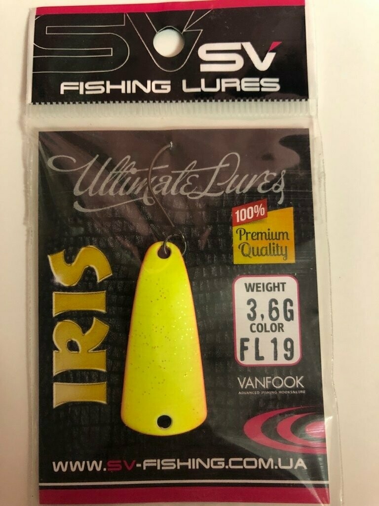 SV Fishing Lures Spoon Iris 3,6gr