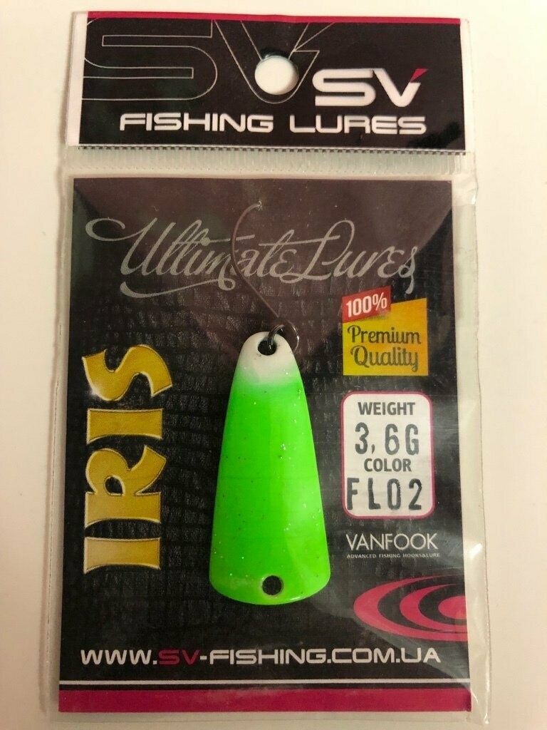 SV Fishing Lures Spoon Iris 3,6gr