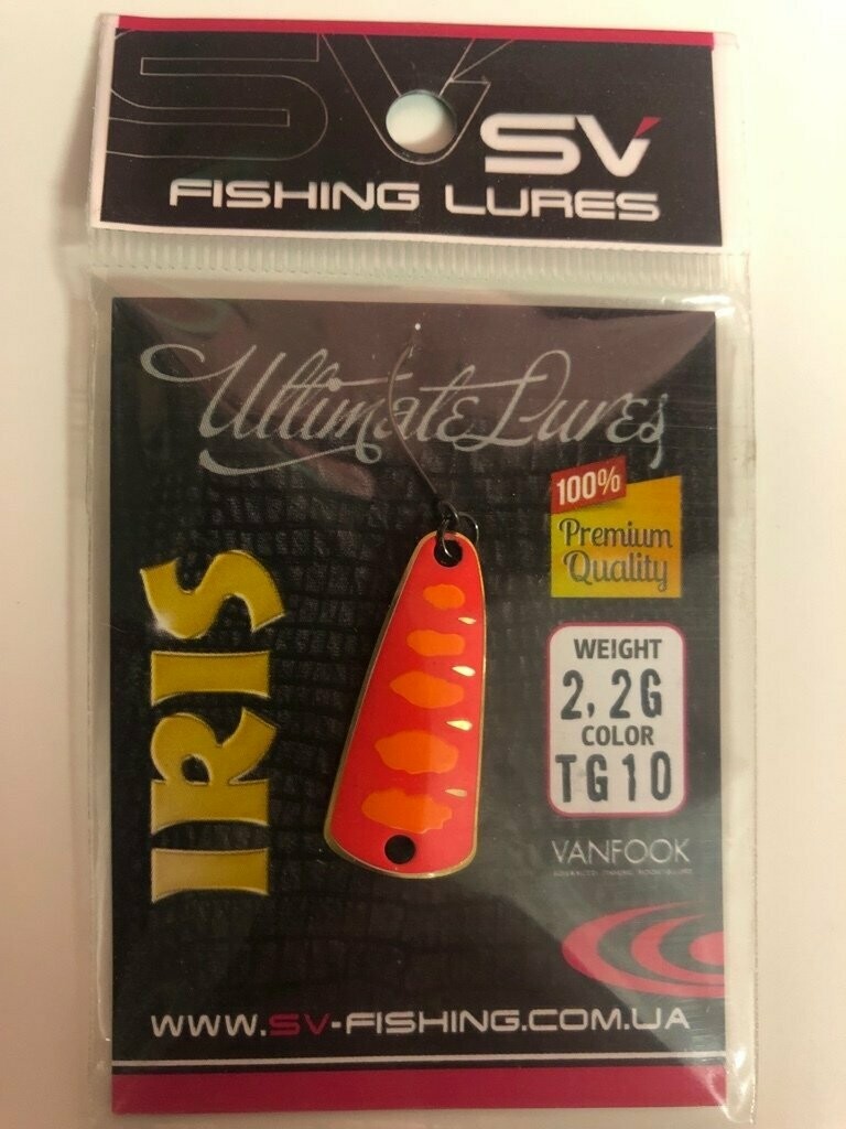 SV Fishing Lures Spoon Iris 2,2gr