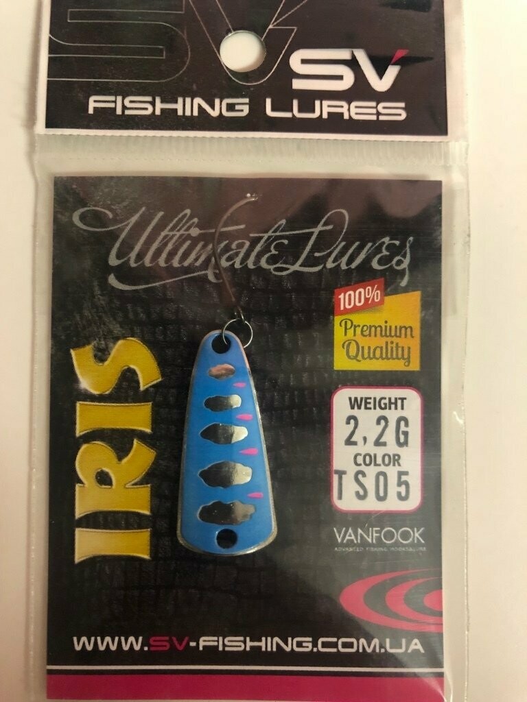 SV Fishing Lures Spoon Iris 2,2gr