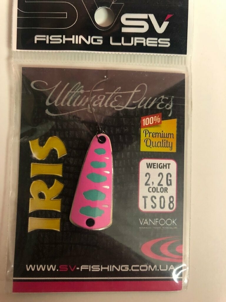 SV Fishing Lures Spoon Iris 2,2gr