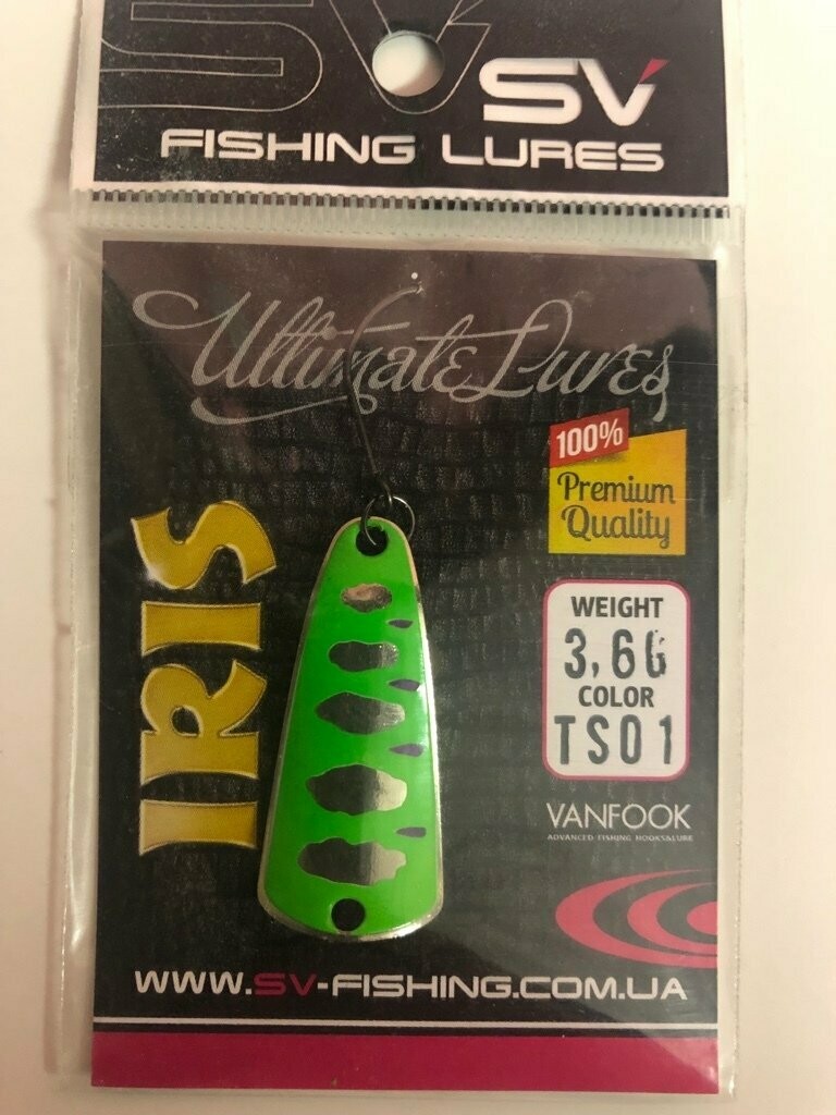 SV Fishing Lures Spoon Iris 3,6gr