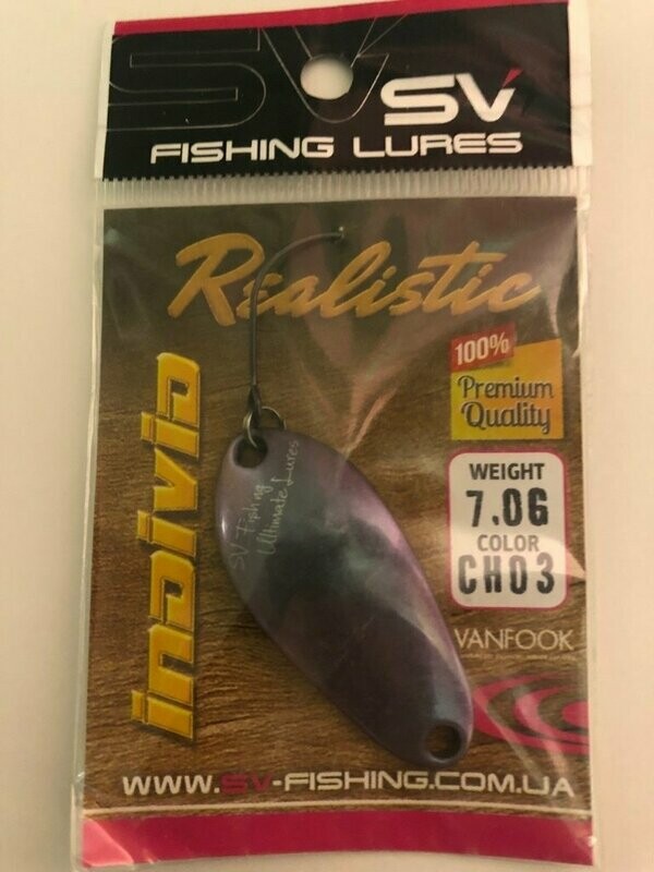 SV Fishing Lures Spoon Individ 7,0gr SV Fishing Lures Spoon Individ 7,0gr
