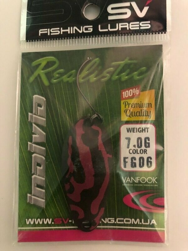 SV Fishing Lures Spoon Individ 7,0gr SV Fishing Lures Spoon Individ 7,0gr