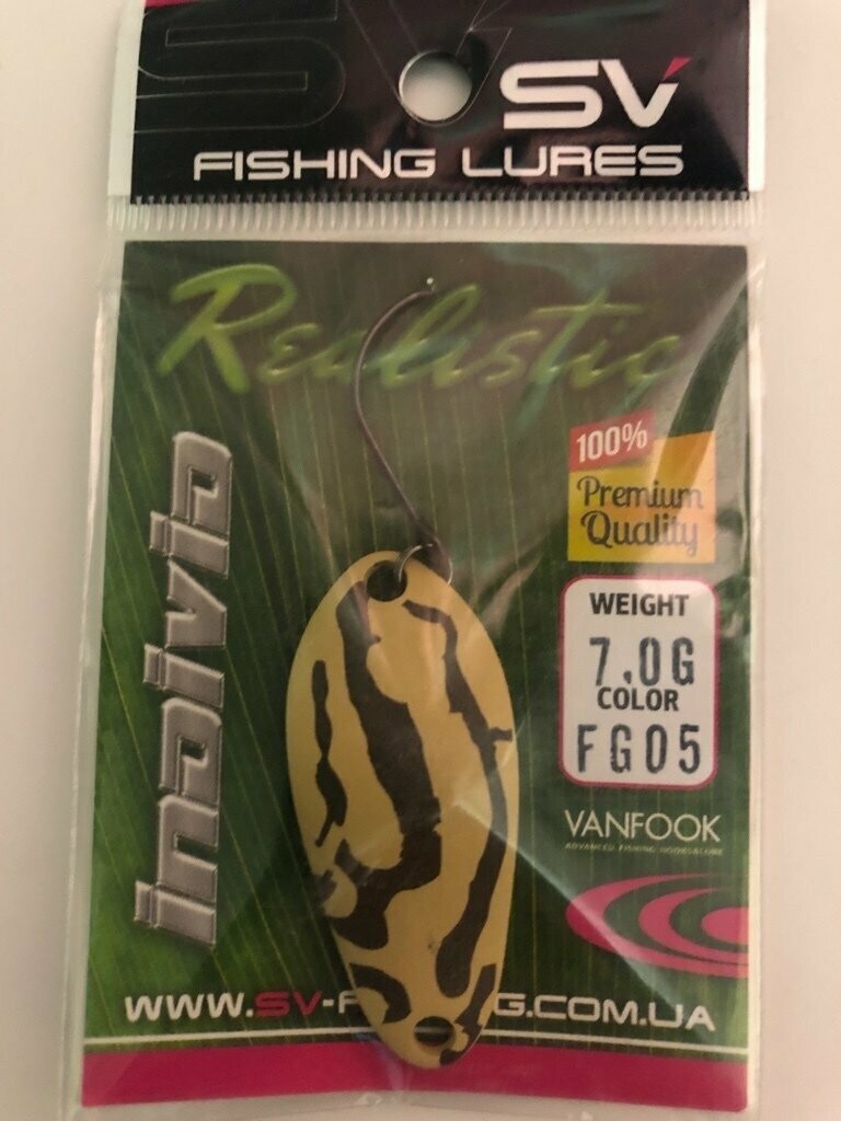 SV Fishing Lures Spoon Individ 7,0gr