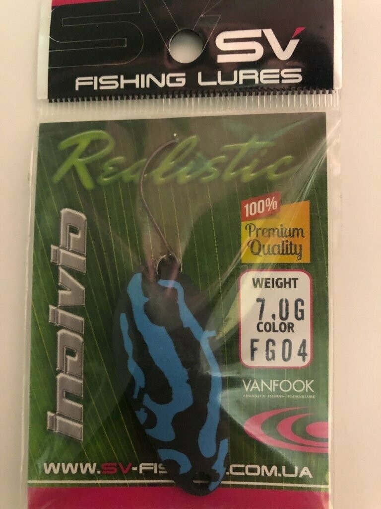 SV Fishing Lures Spoon Individ 7,0gr