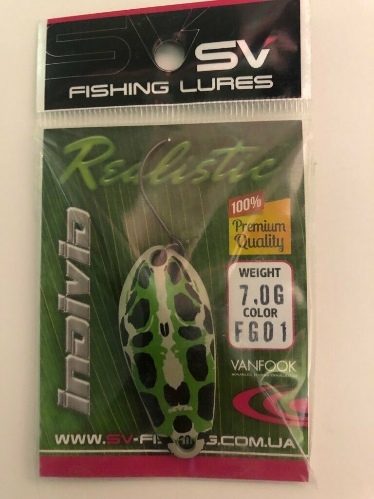 SV Fishing Lures Spoon Individ 7,0gr