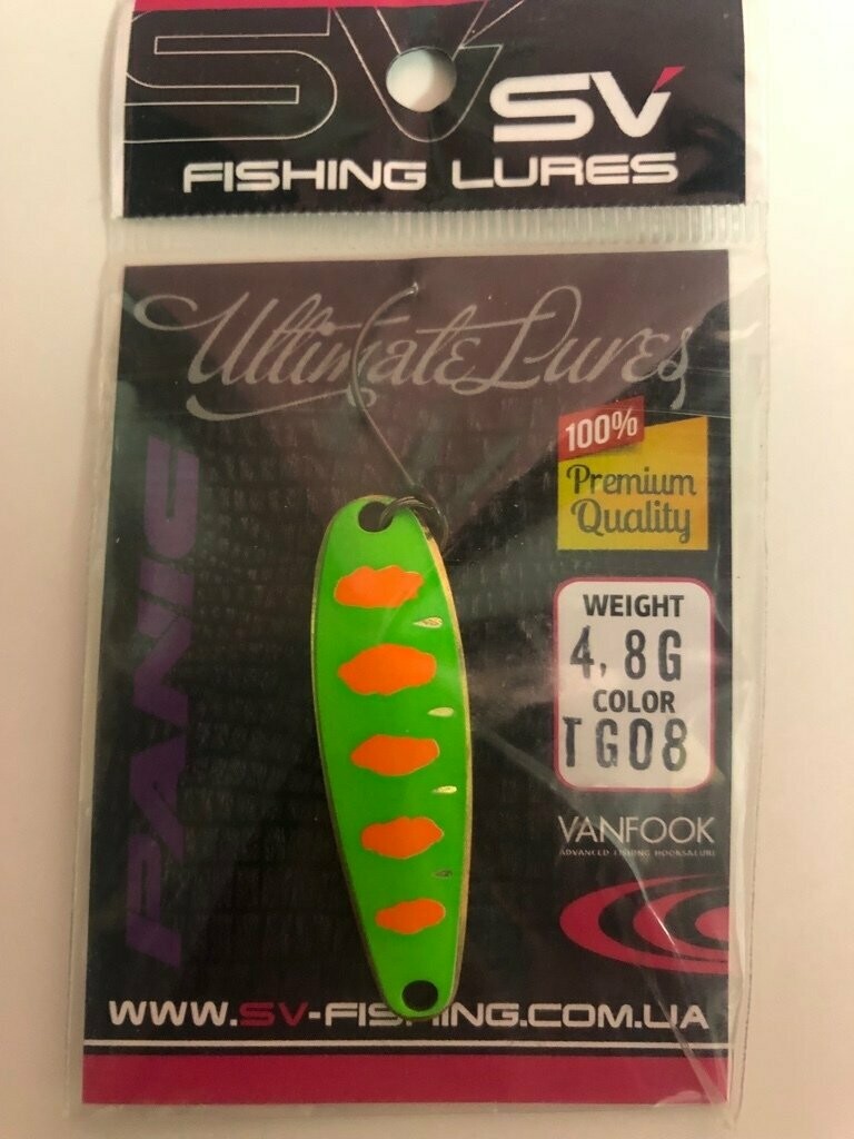 SV Fishing Lures Spoon Panic 4,8gr