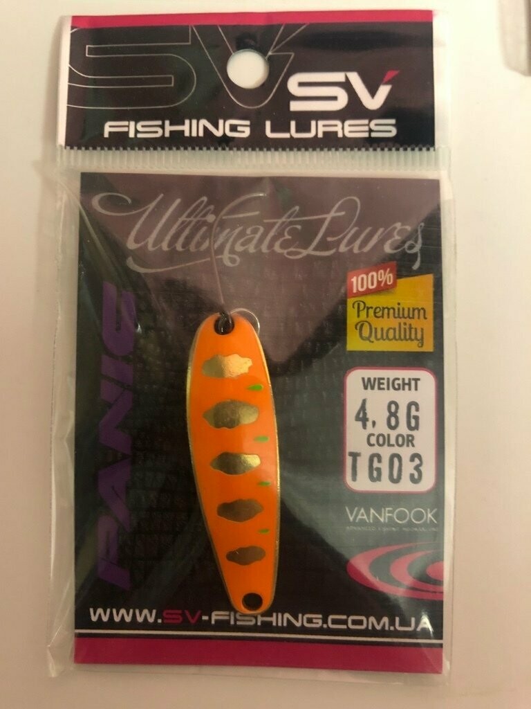 SV Fishing Lures Spoon Panic 4,8gr