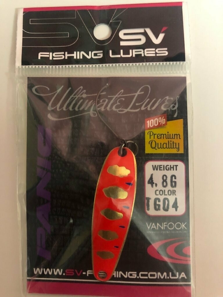 SV Fishing Lures Spoon Panic 4,8gr