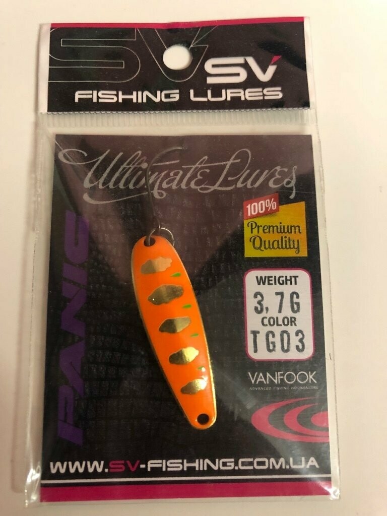 SV Fishing Lures Spoon Panic 3,7gr