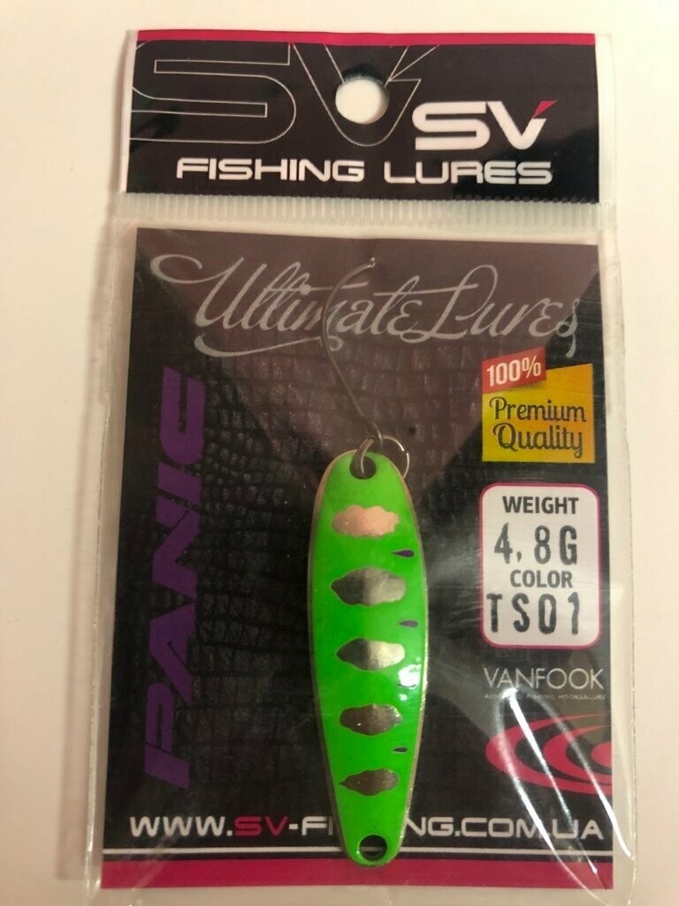 SV Fishing Lures Spoon Panic 4,8gr