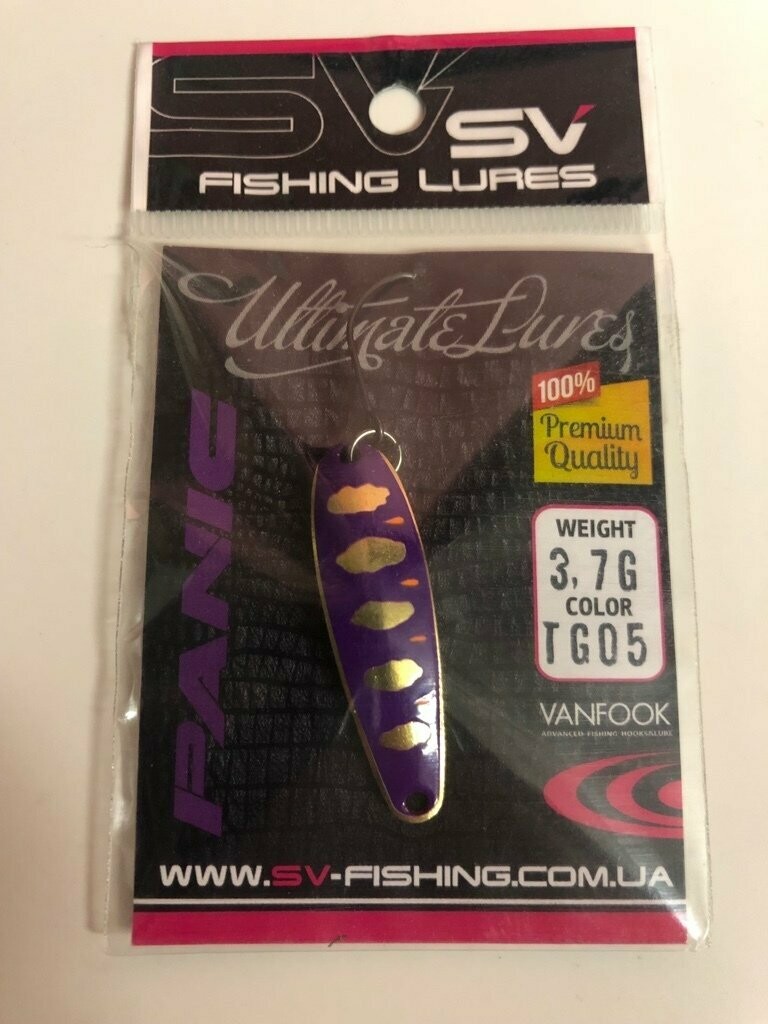 SV Fishing Lures Spoon Panic 3,7gr