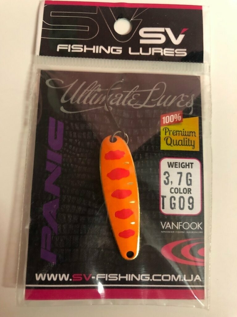SV Fishing Lures Spoon Panic 3,7gr