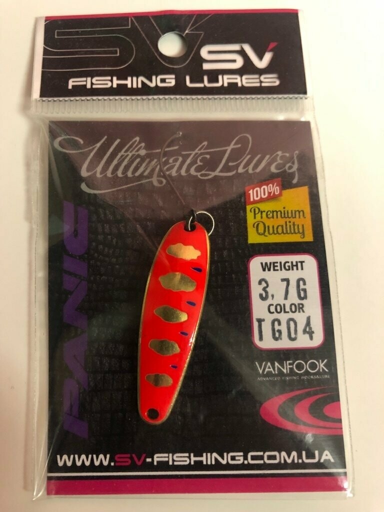 SV Fishing Lures Spoon Panic 3,7gr