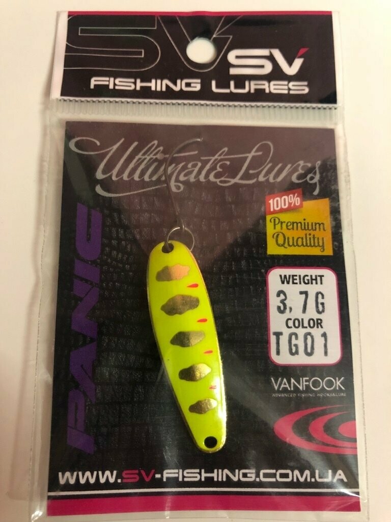 SV Fishing Lures Spoon Panic 3,7gr