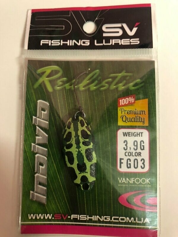 SV Fishing Lures Spoon Individ 3,9gr SV Fishing Lures Spoon Individ 3,9gr