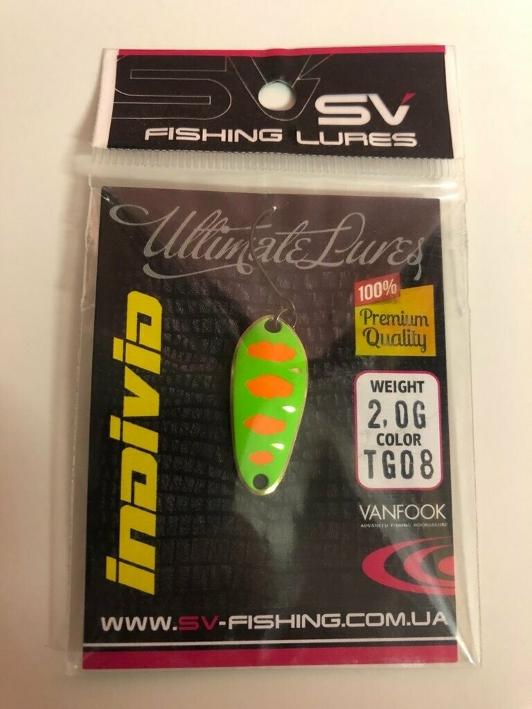 SV Fishing Lures Spoon Individ 2,0gr