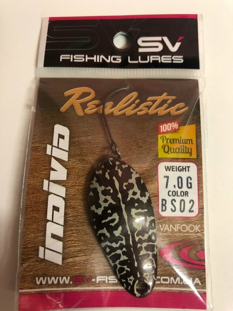 SV Fishing Lures Spoon Individ 7,0gr
