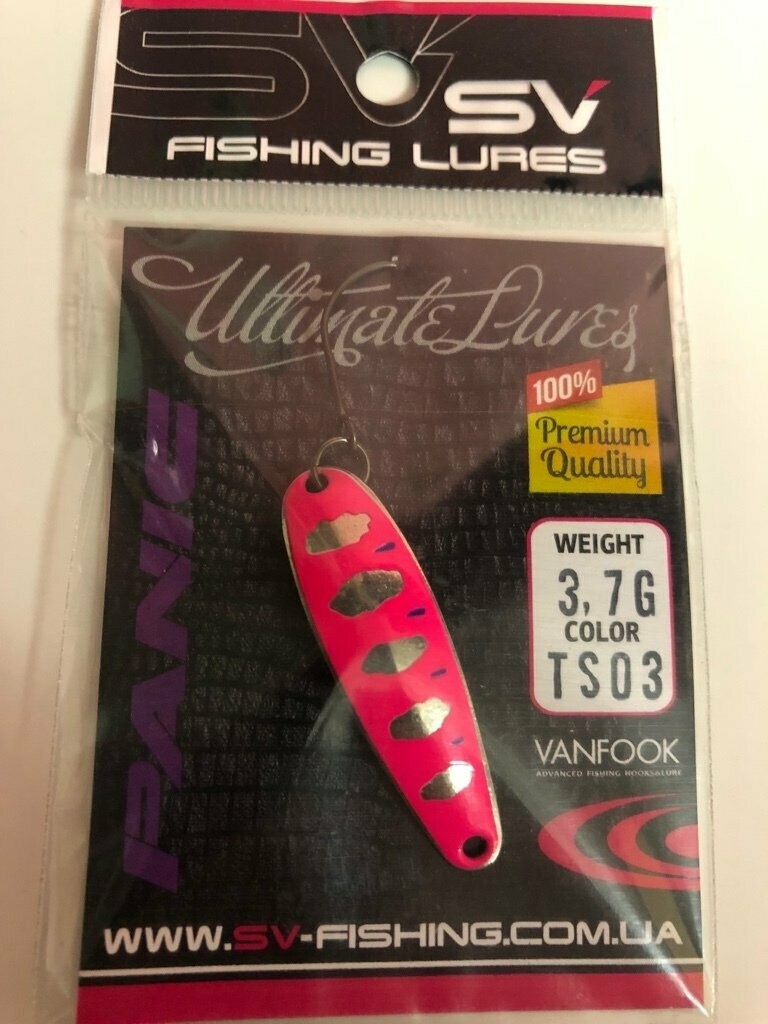 SV Fishing Lures Spoon Panic 3,7gr
